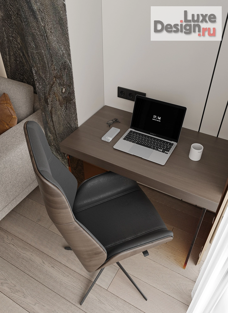 Дизайн интерьера квартиры "Роскошь и минимализм в ЖК Дом на Зеленом Бульваре" (фото 18) от дизайнера Байдак Наталья Сергеевна Дизайн интерьера квартиры "Роскошь и минимализм в ЖК Дом на Зеленом Бульваре" (фото 18)