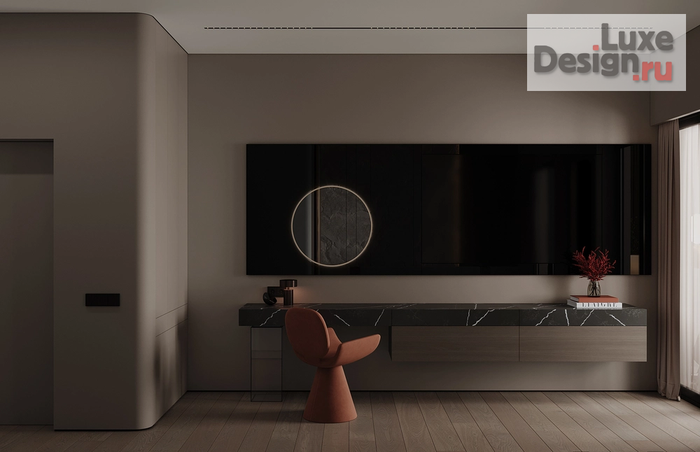 Дизайн интерьера квартиры "Роскошь и минимализм в ЖК Дом на Зеленом Бульваре" (фото 26) от дизайнера Байдак Наталья Сергеевна Дизайн интерьера квартиры "Роскошь и минимализм в ЖК Дом на Зеленом Бульваре" (фото 26)