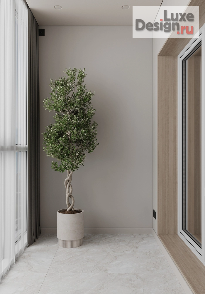 Дизайн интерьера трехкомнатной квартиры "Минимализм ЖК Дом на Полетаева Владивосток" (фото 15)