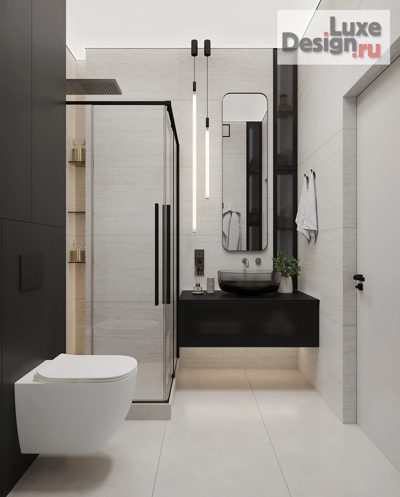 Дизайн интерьера квартиры "Роскошь и минимализм в ЖК Дом на Зеленом Бульваре" (фото 33) от дизайнера Байдак Наталья Сергеевна Дизайн интерьера квартиры "Роскошь и минимализм в ЖК Дом на Зеленом Бульваре" (фото 33)