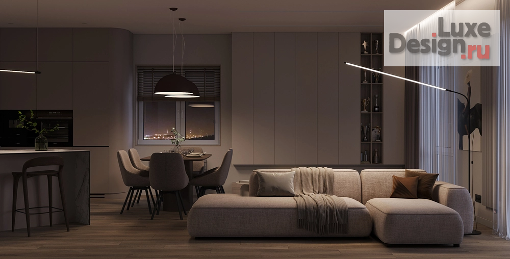 Дизайн интерьера трехкомнатной квартиры "Минимализм ЖК Дом на Полетаева Владивосток" (фото 29)
