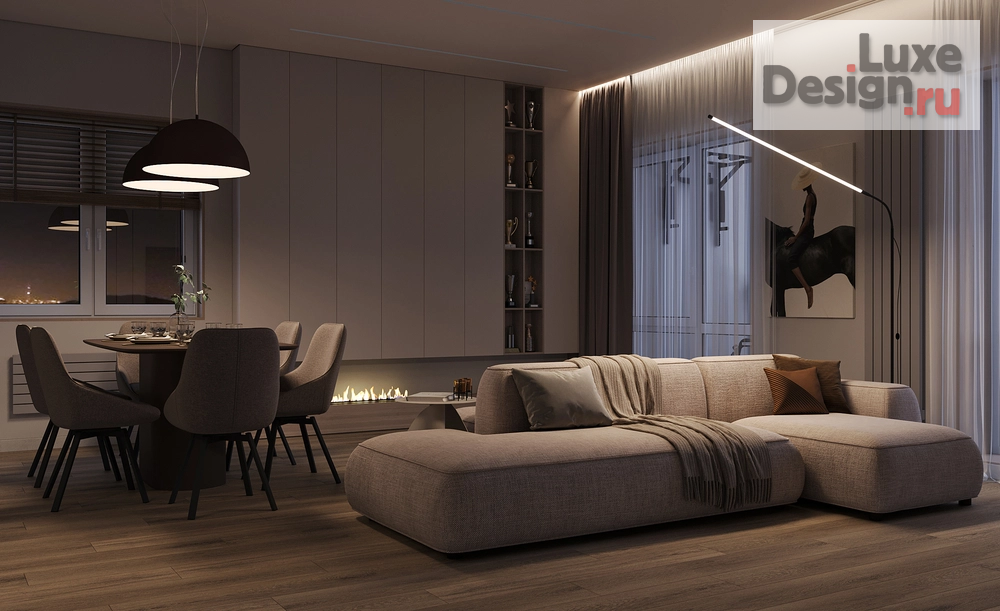 Дизайн интерьера трехкомнатной квартиры "Минимализм ЖК Дом на Полетаева Владивосток" (фото 30)