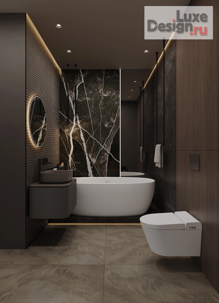 Дизайн интерьера квартиры "Роскошь и минимализм в ЖК Дом на Зеленом Бульваре" (фото 29) от дизайнера Байдак Наталья Сергеевна Дизайн интерьера квартиры "Роскошь и минимализм в ЖК Дом на Зеленом Бульваре" (фото 29)