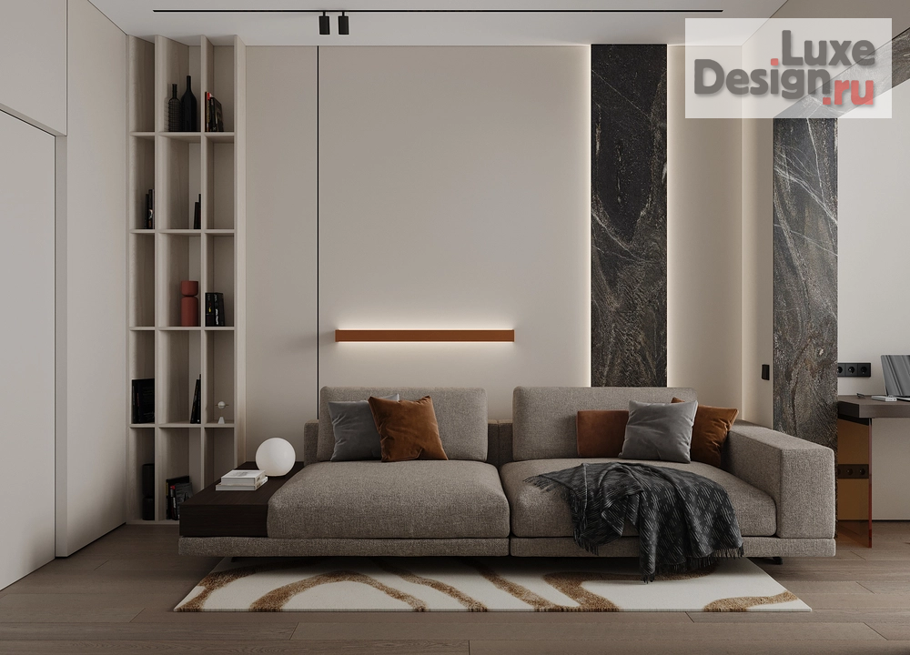 Дизайн интерьера квартиры "Роскошь и минимализм в ЖК Дом на Зеленом Бульваре" (фото 21) от дизайнера Байдак Наталья Сергеевна Дизайн интерьера квартиры "Роскошь и минимализм в ЖК Дом на Зеленом Бульваре" (фото 21)