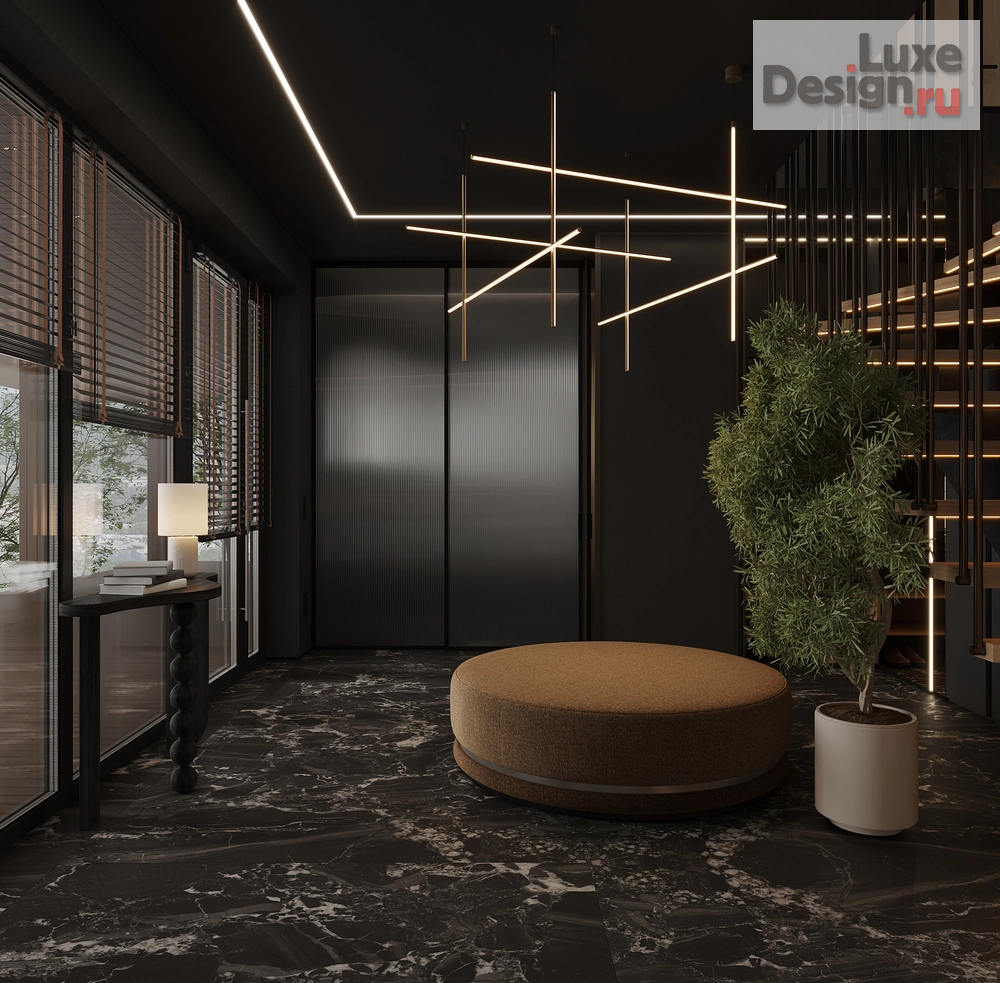 Дизайн интерьера загородного дома "Дом на острове Русский" (фото 14)