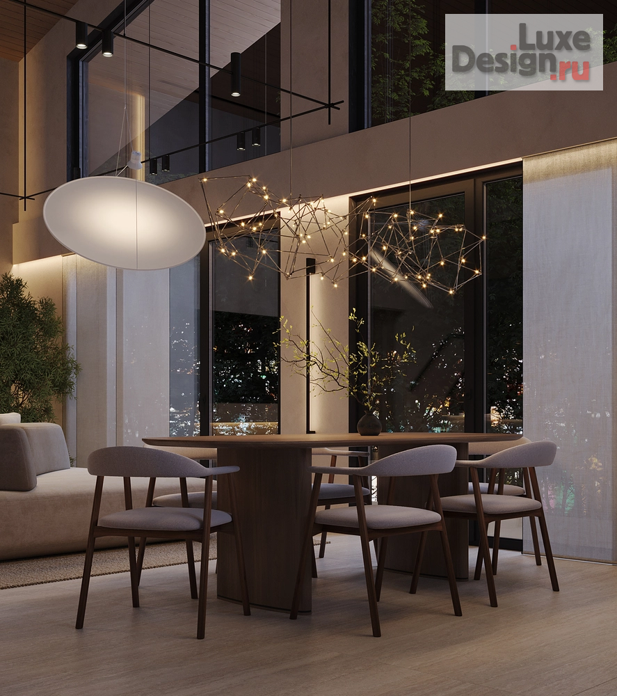 Дизайн интерьера загородного дома "Дом на острове Русский" (фото 9)