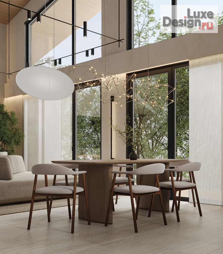 Дизайн интерьера загородного дома "Дом на острове Русский" (фото 8)