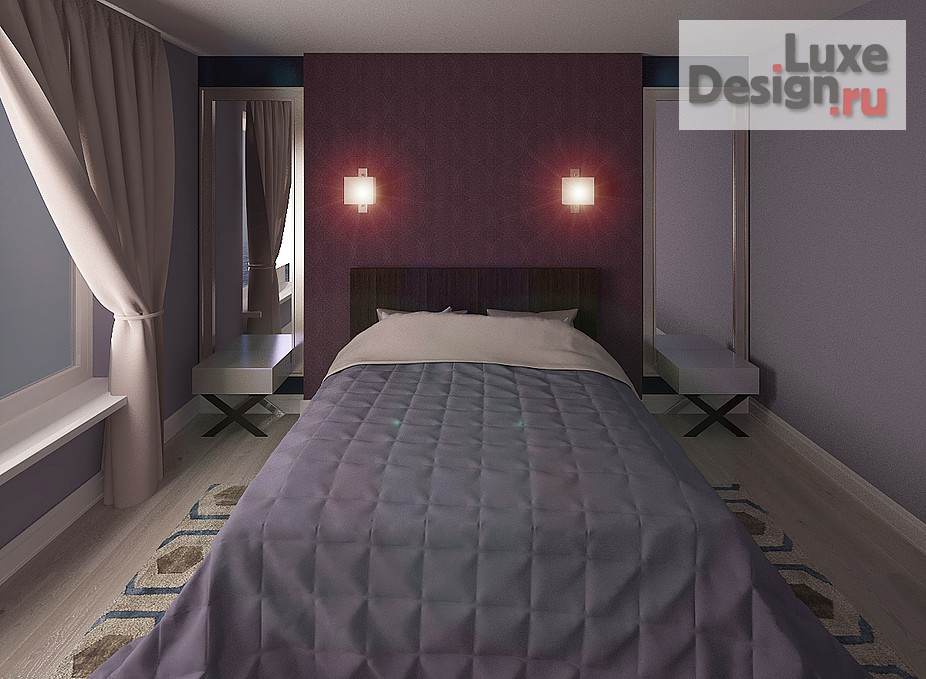 Дизайн интерьера трехкомнатной квартиры "ЖК Маяк Басаргина " (фото 3)