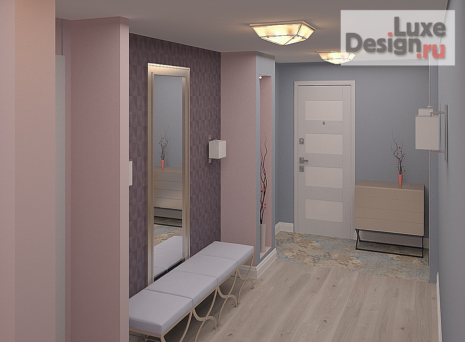 Дизайн интерьера трехкомнатной квартиры "ЖК Маяк Басаргина " (фото 6)