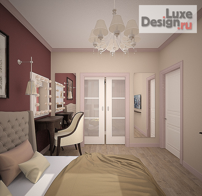 Дизайн интерьера двухкомнатной квартиры "Проект интерьера квартиры" (фото 7)