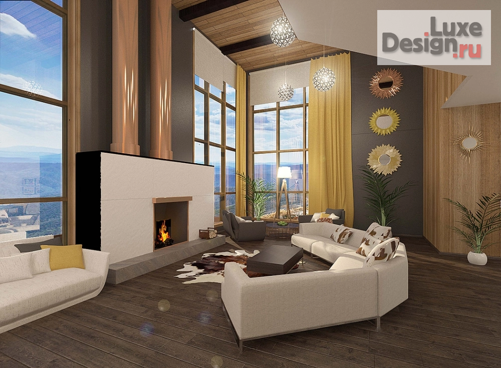 Дизайн интерьера коттеджа "Проект дома" (фото 6)