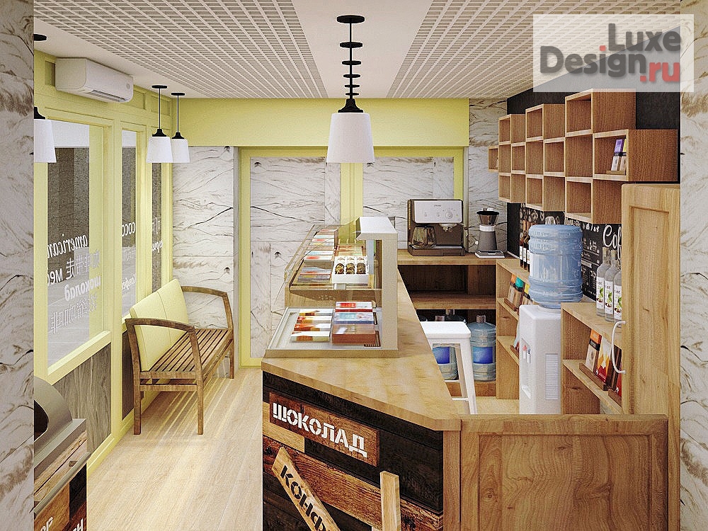 Дизайн интерьера кафе "Кафе расположенное в центре Владивостока" (фото 2)