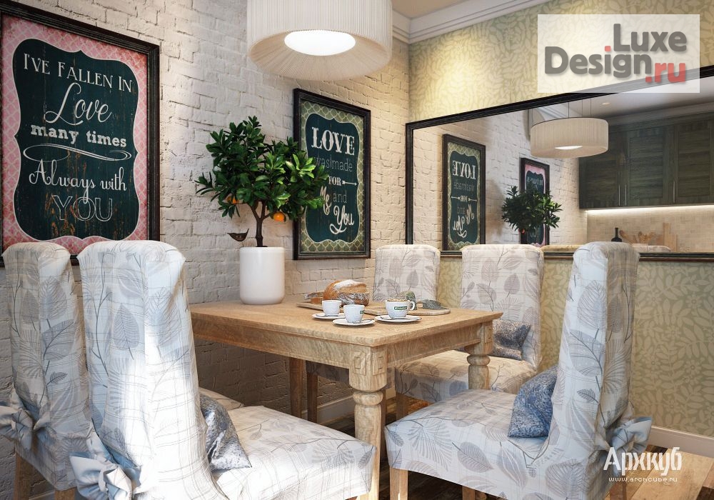 Дизайн интерьера загородного дома "Проект загородного дома 122 кв.м." (фото 8)