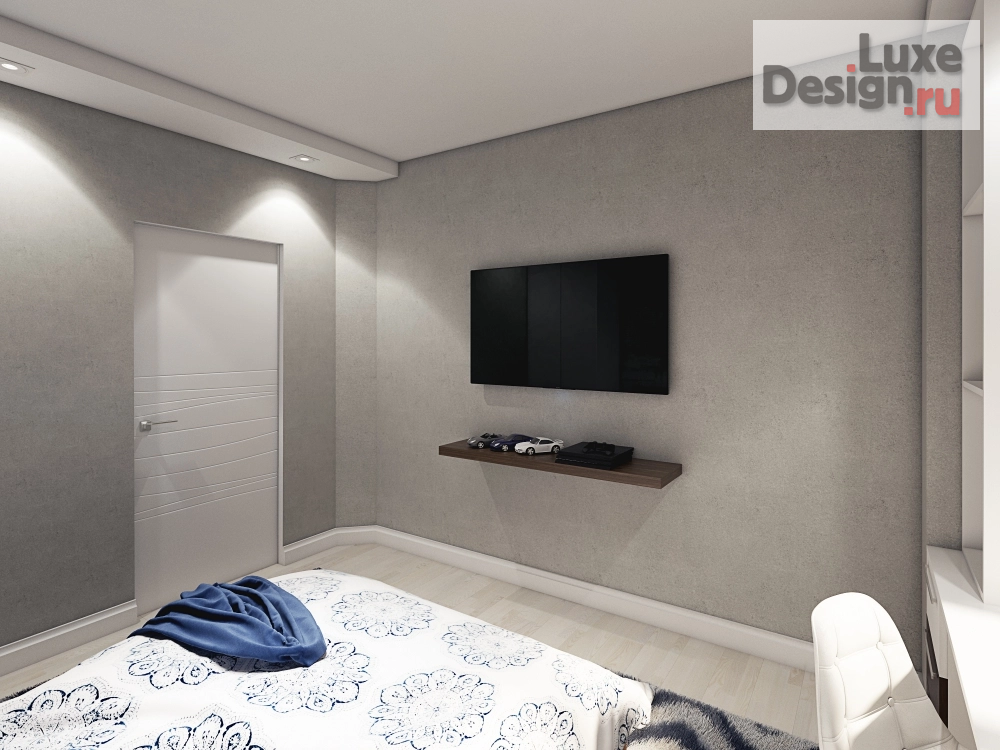 Дизайн интерьера таунхауса "проект детской комнаты" (фото 2)