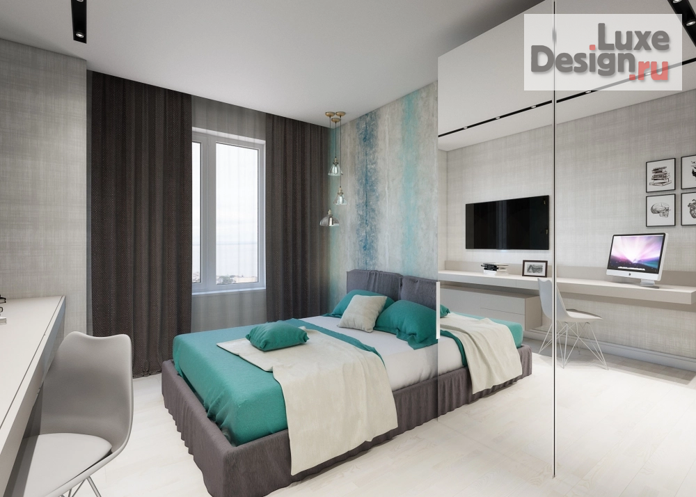 Дизайн интерьера таунхауса "комната старшего сына" (фото 3)