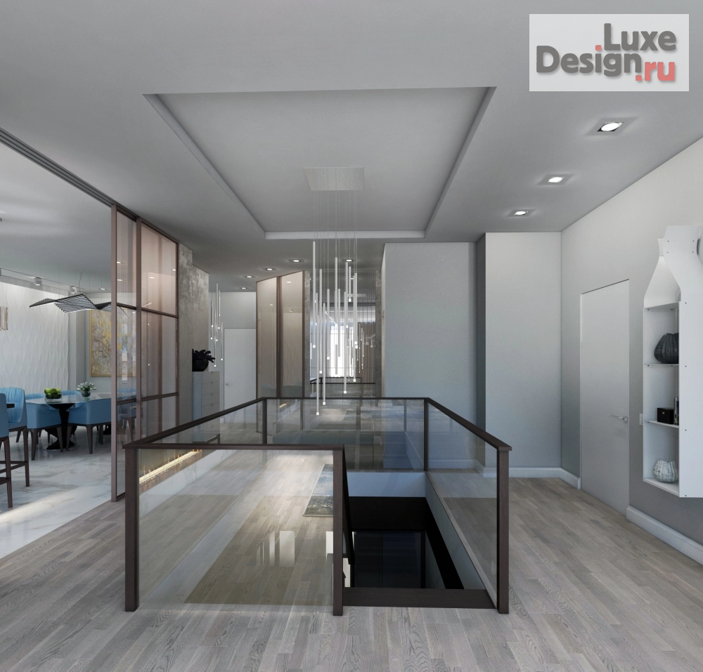 Дизайн интерьера таунхауса "гостинная" (фото 1)