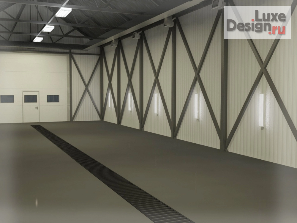 Дизайн интерьера оздоровительного комплекса "проект автомоечного комплекса для спец техники ВДЦ"ОКЕАН"" (фото 22)