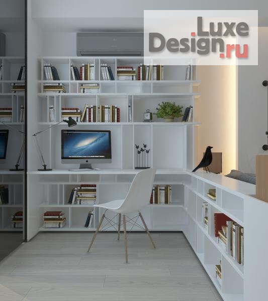 Дизайн интерьера двухкомнатной квартиры "Проект квартиры для семейной пары 64,4 кв.м." (фото 2)