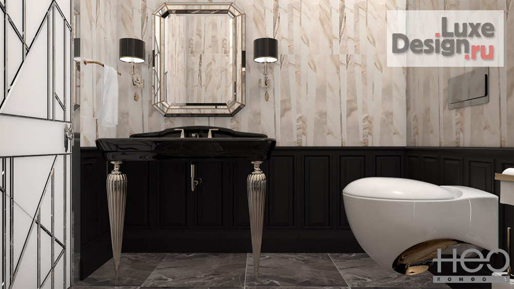 Дизайн интерьера ванной "Проект санузла" (фото 1)