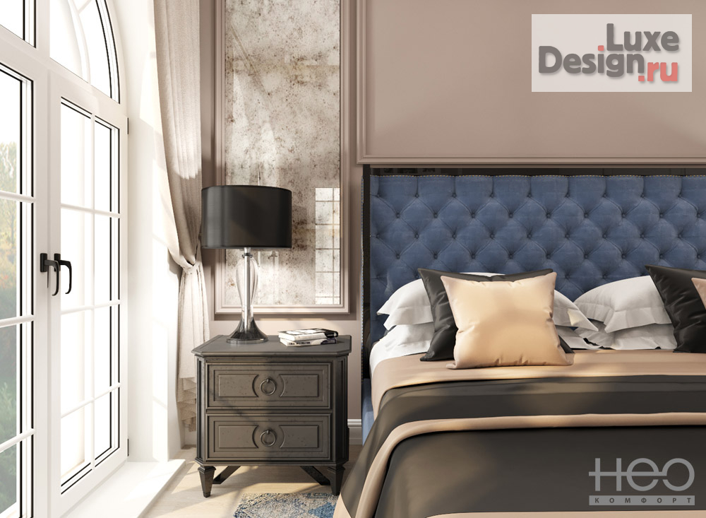 Дизайн интерьера коттеджа "Дом в стиле Ар-деко" (фото 2)