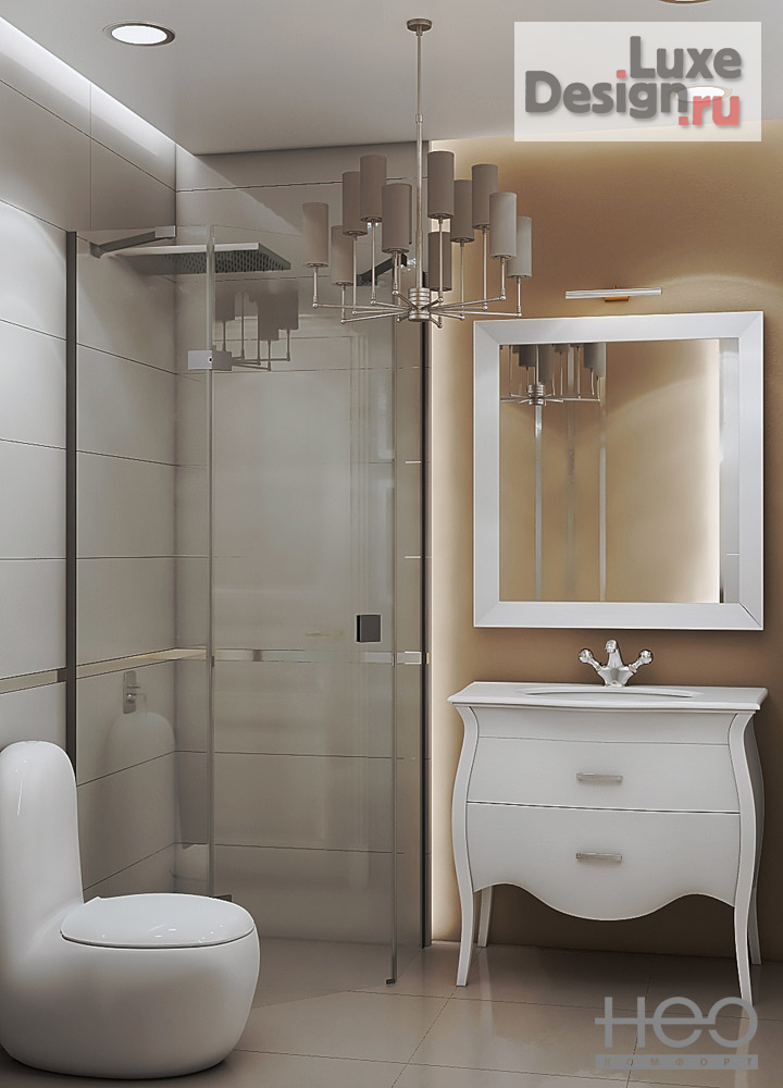 Дизайн интерьера коттеджа "Дом в стиле Ар-деко" (фото 4)