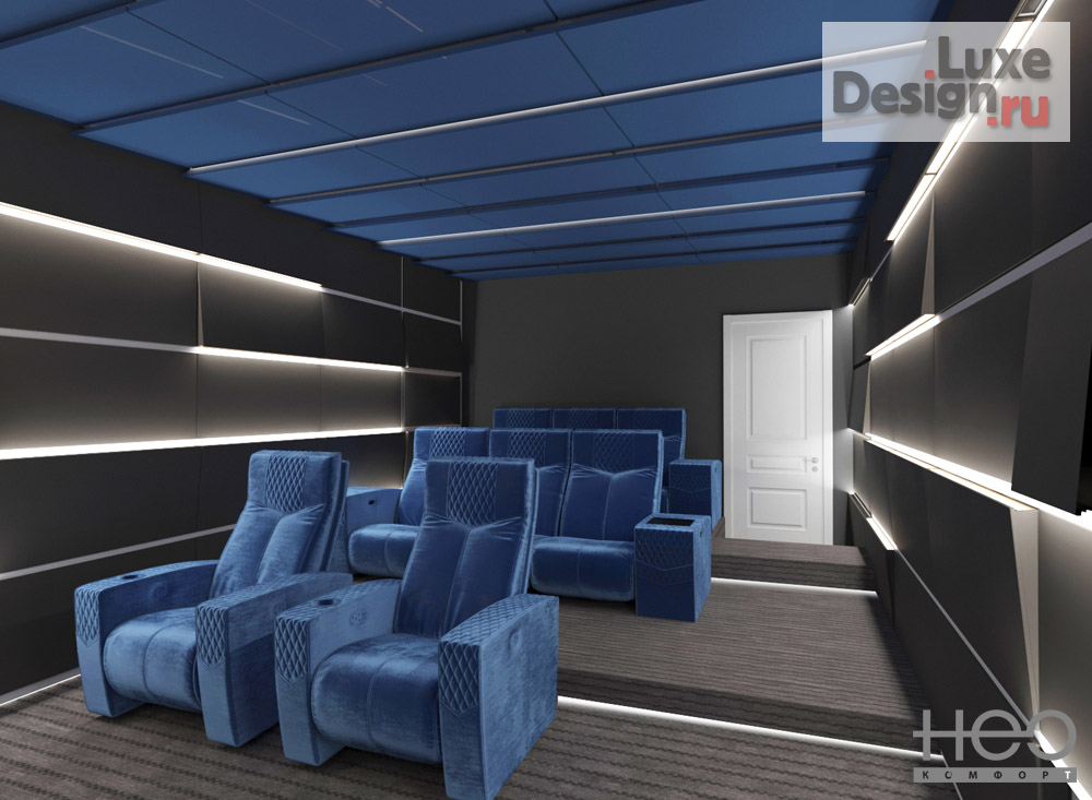 Дизайн интерьера коттеджа "Дом в стиле Ар-деко" (фото 6)