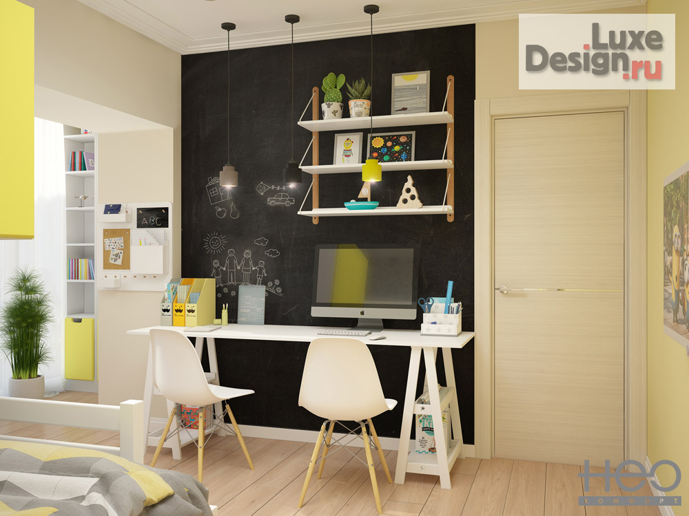 Дизайн интерьера детской "Проект детской комнаты" (фото 2)