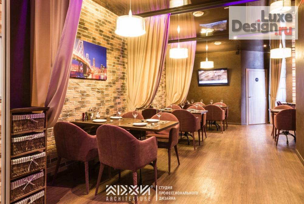 Дизайн интерьера кафе "Проект лаунж кафе Viva Place" (фото 6)