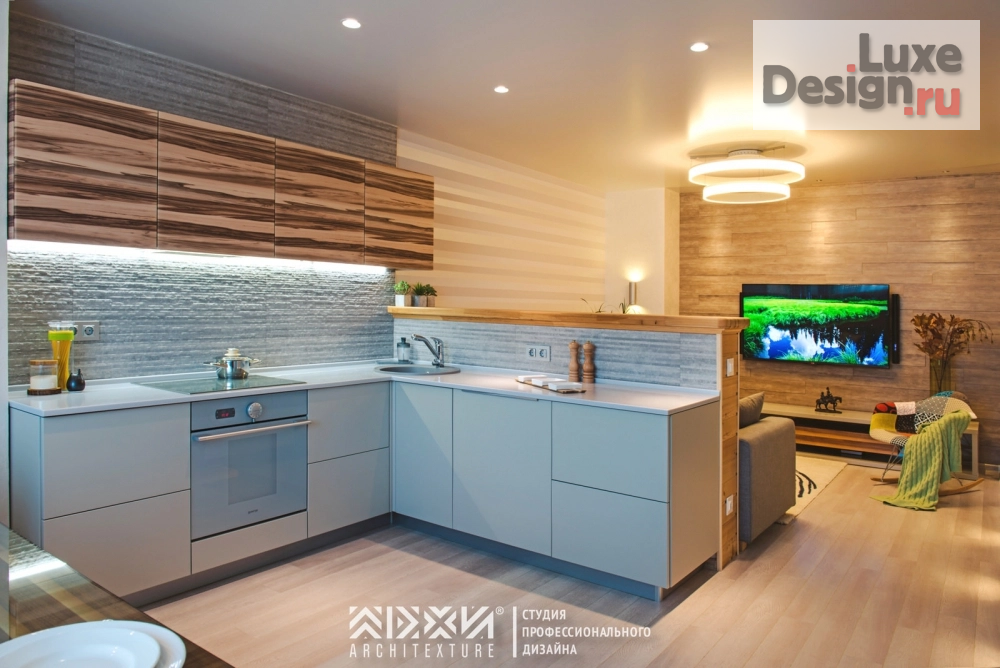 Дизайн интерьера однокомнатной квартиры "Реализованный проект квартиры" (фото 1)