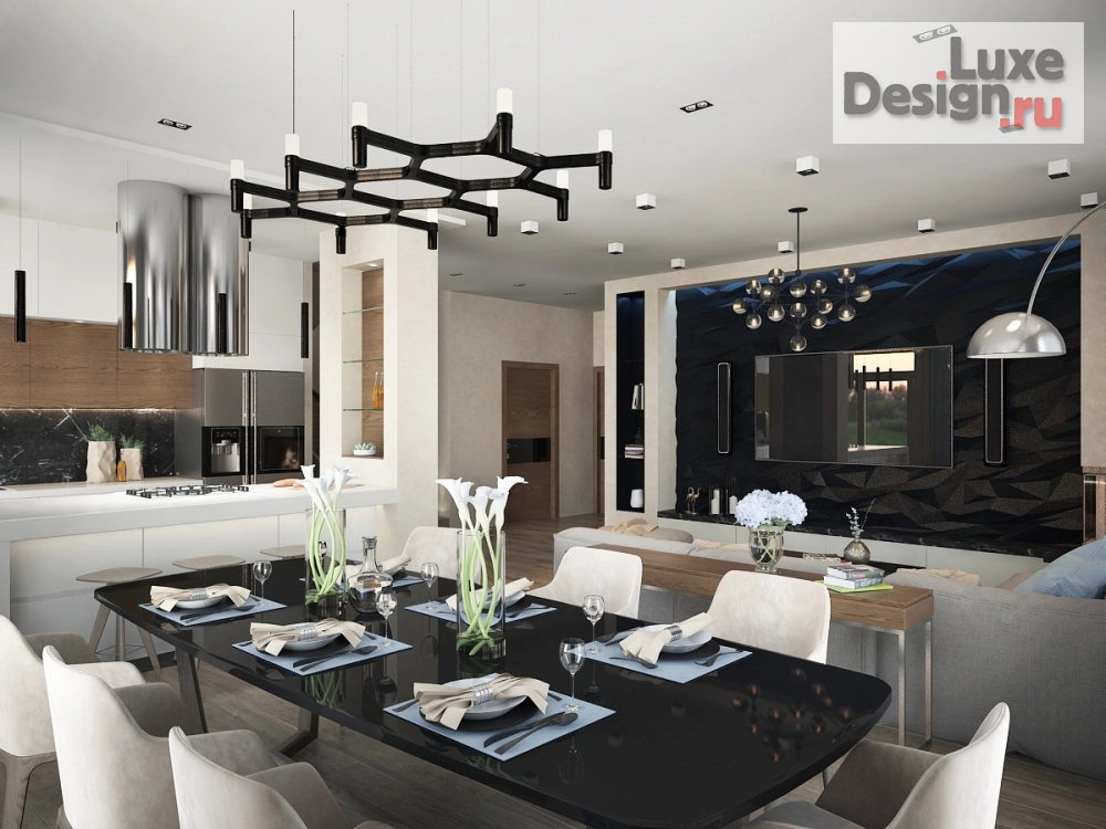 Дизайн интерьера коттеджа "Проект дома" (фото 3)