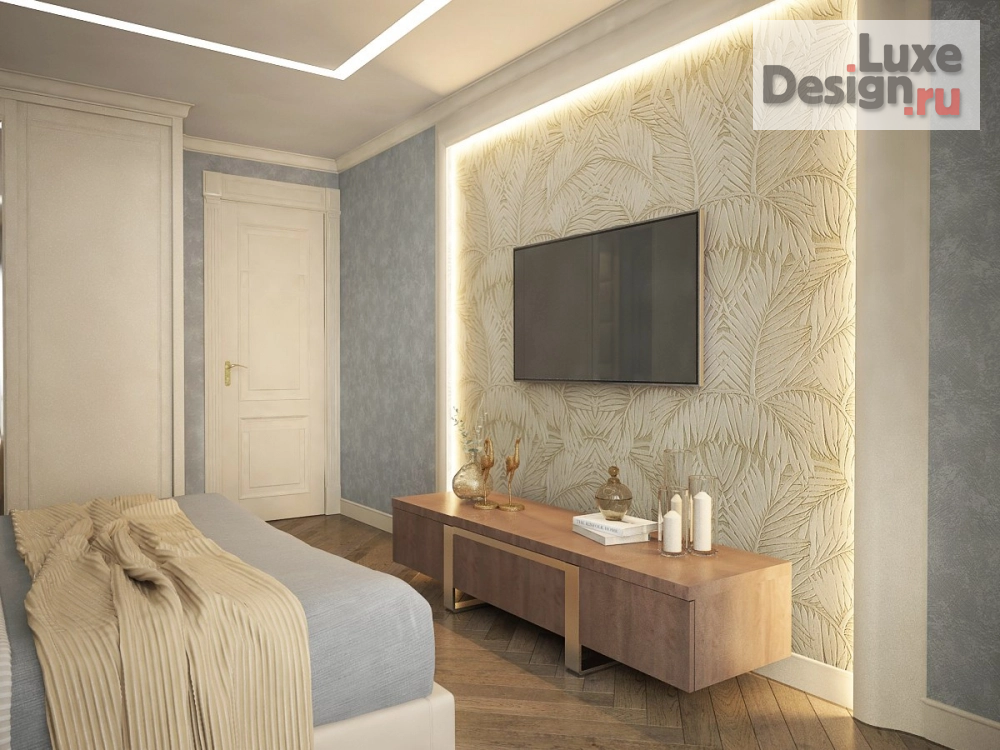 Дизайн интерьера трехкомнатной квартиры "Проект интерьера квартиры в  классическом стиле" (фото 11)