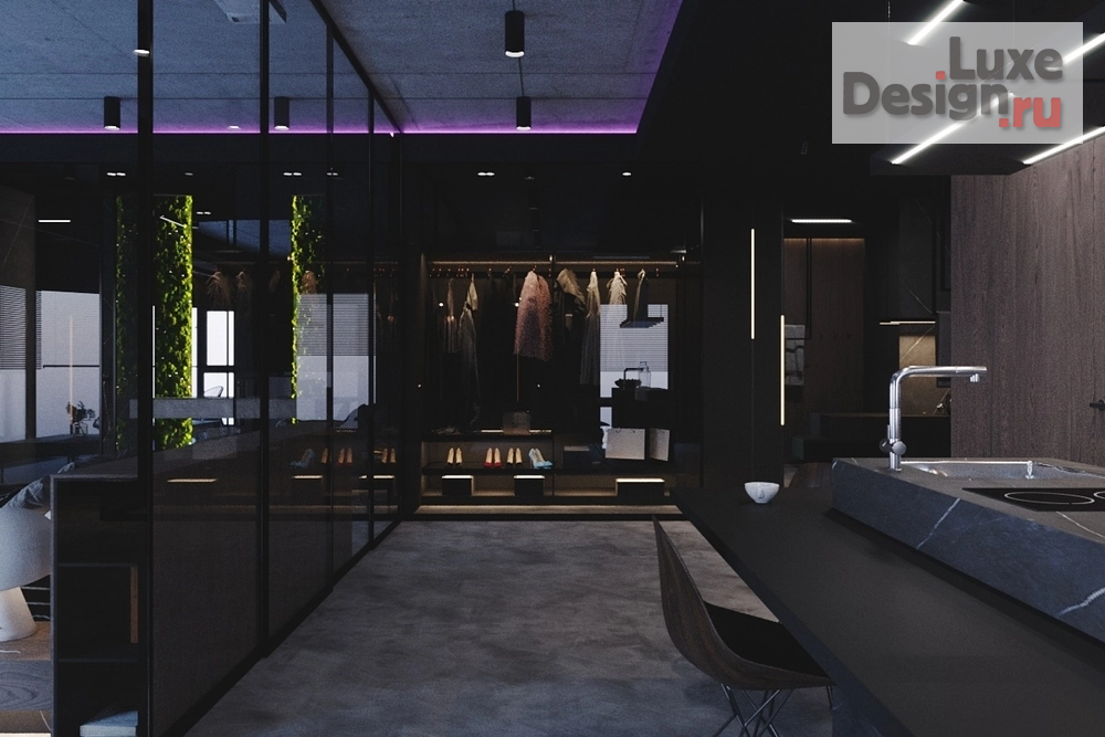 Дизайн интерьера однокомнатной квартиры "Дизайн-проект в ЖК Аквамарин" (фото 11)