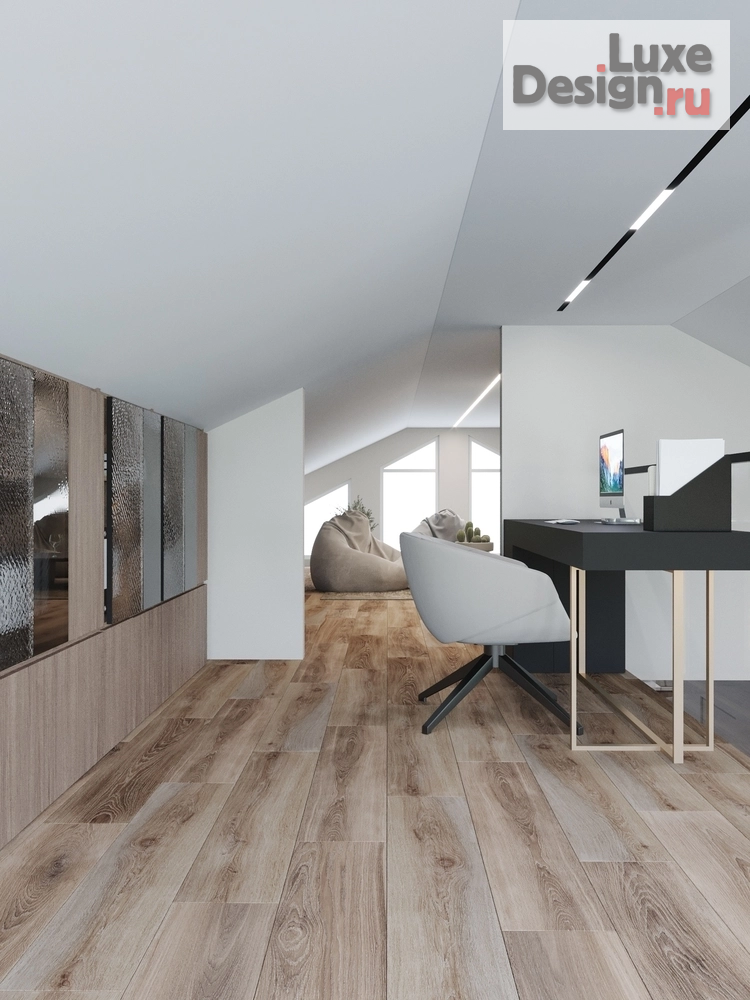 Дизайн интерьера коттеджа "Дизайн-проект коттеджа в поселке Соловей ключ" (фото 13)