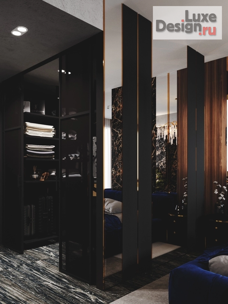 Дизайн интерьера трехкомнатной квартиры "Дизайн-проект в ЖК Аквамарин" (фото 18)