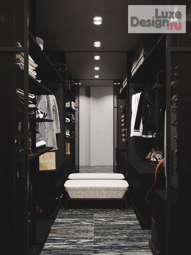 Дизайн интерьера трехкомнатной квартиры "Дизайн-проект в ЖК Аквамарин" (фото 19)