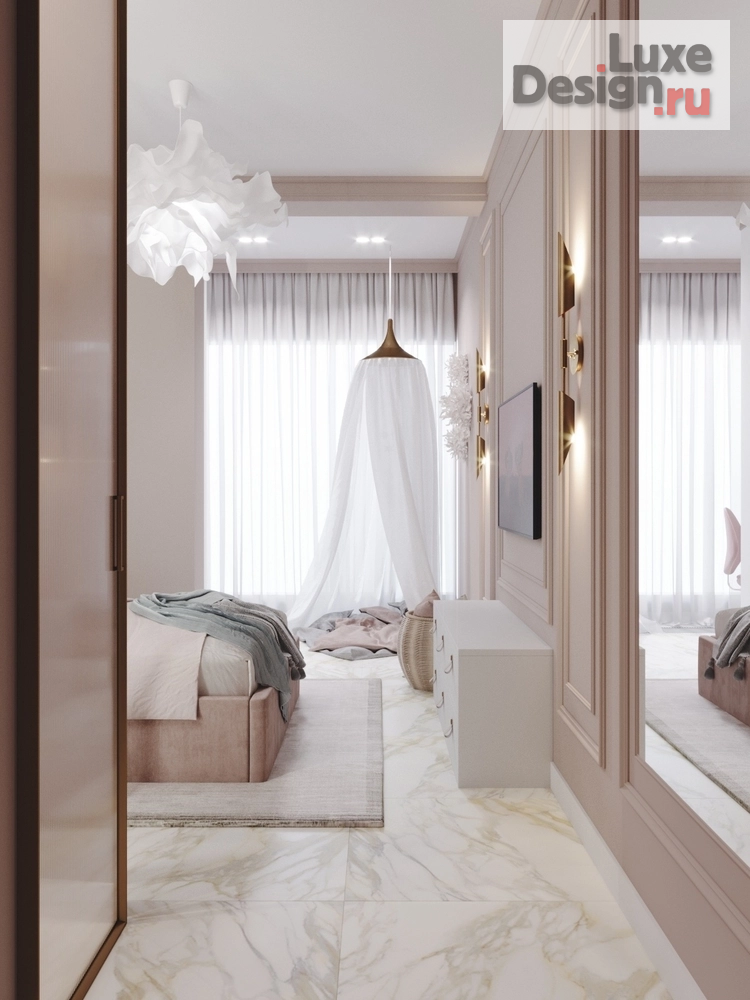 Дизайн интерьера трехкомнатной квартиры "Дизайн-проект в ЖК Аквамарин" (фото 23)