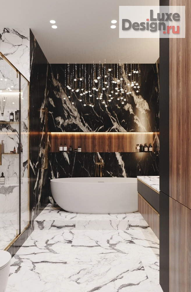 Дизайн интерьера трехкомнатной квартиры "Дизайн-проект в ЖК Аквамарин" (фото 32)