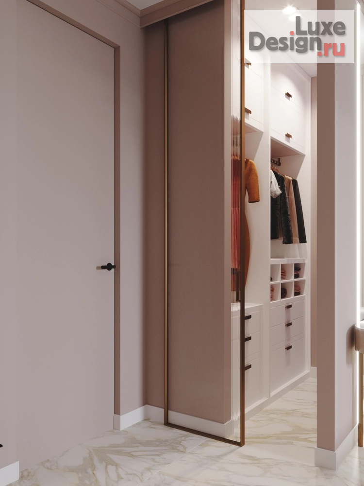 Дизайн интерьера трехкомнатной квартиры "Дизайн-проект в ЖК Аквамарин" (фото 24)