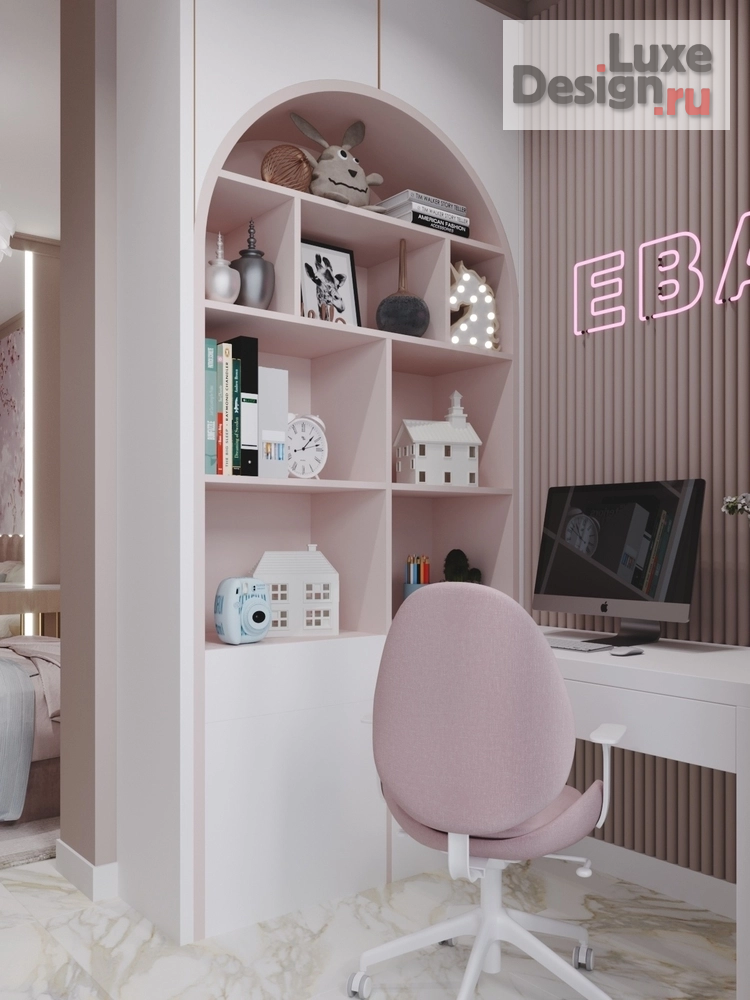 Дизайн интерьера трехкомнатной квартиры "Дизайн-проект в ЖК Аквамарин" (фото 28)