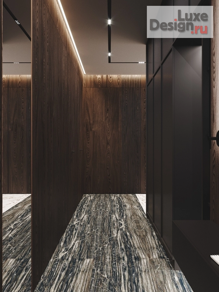 Дизайн интерьера трехкомнатной квартиры "Дизайн-проект в ЖК Аквамарин" (фото 11)