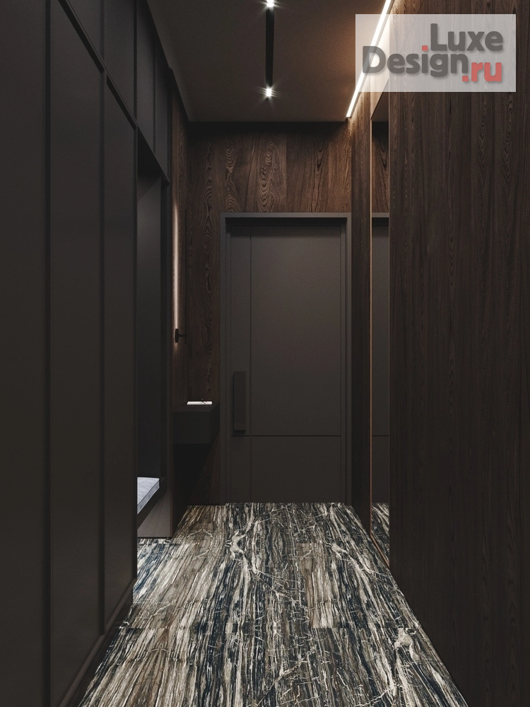 Дизайн интерьера трехкомнатной квартиры "Дизайн-проект в ЖК Аквамарин" (фото 10)