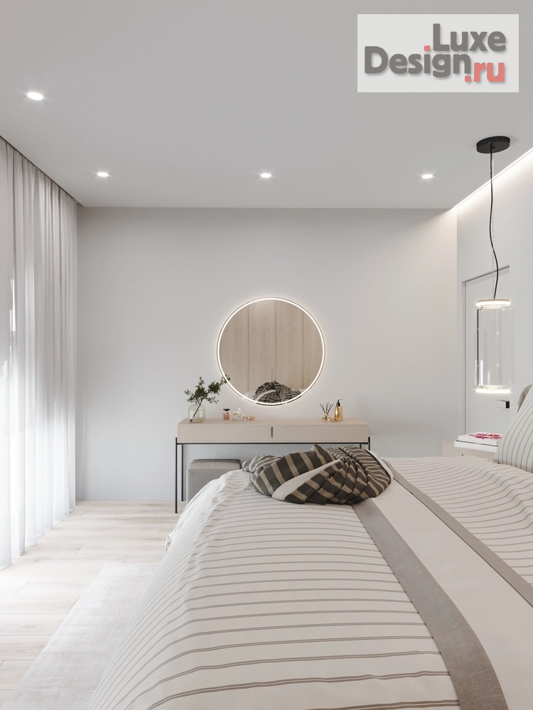 Дизайн интерьера коттеджа "Дизайн-проект коттеджа в поселке Соловей ключ" (фото 28)