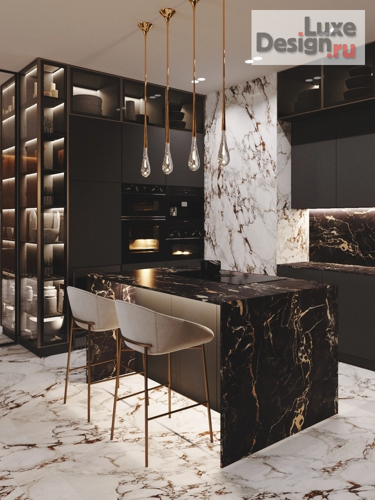 Дизайн интерьера трехкомнатной квартиры "Дизайн-проект в ЖК Аквамарин" (фото 5)