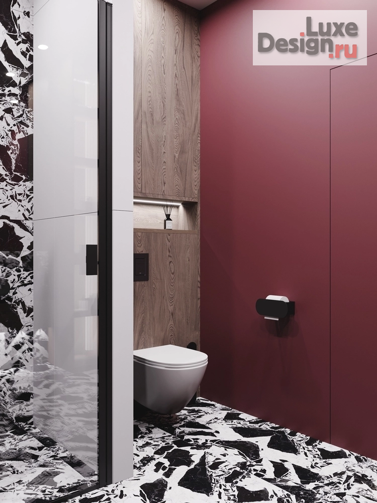 Дизайн интерьера коттеджа "Дизайн-проект коттеджа в поселке Соловей ключ" (фото 43)