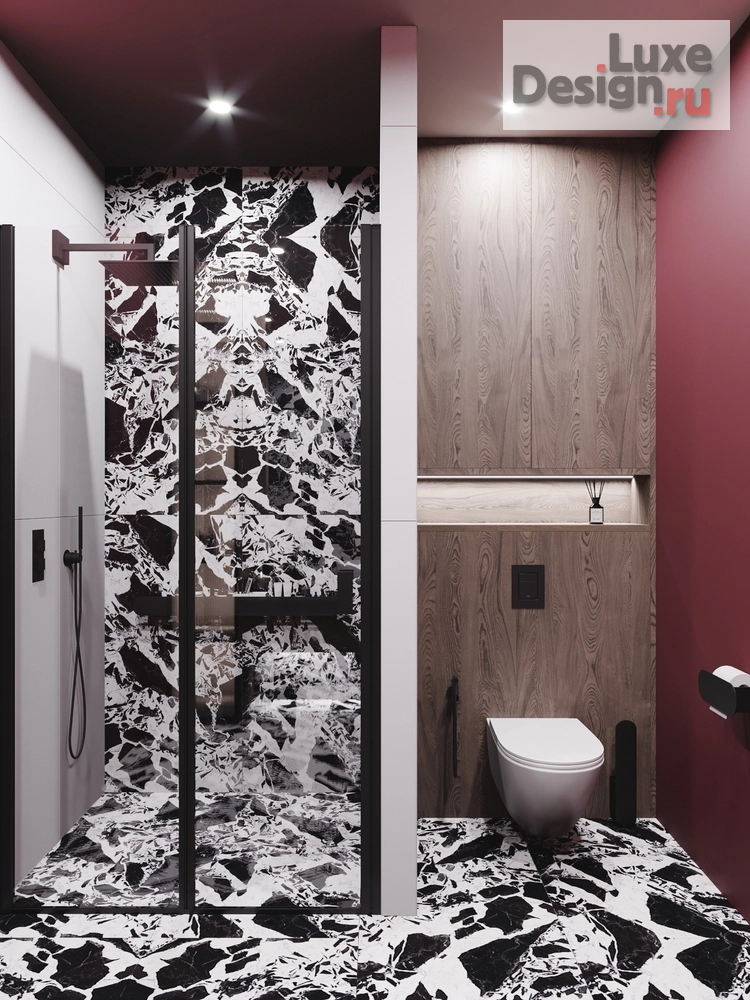 Дизайн интерьера коттеджа "Дизайн-проект коттеджа в поселке Соловей ключ" (фото 44)