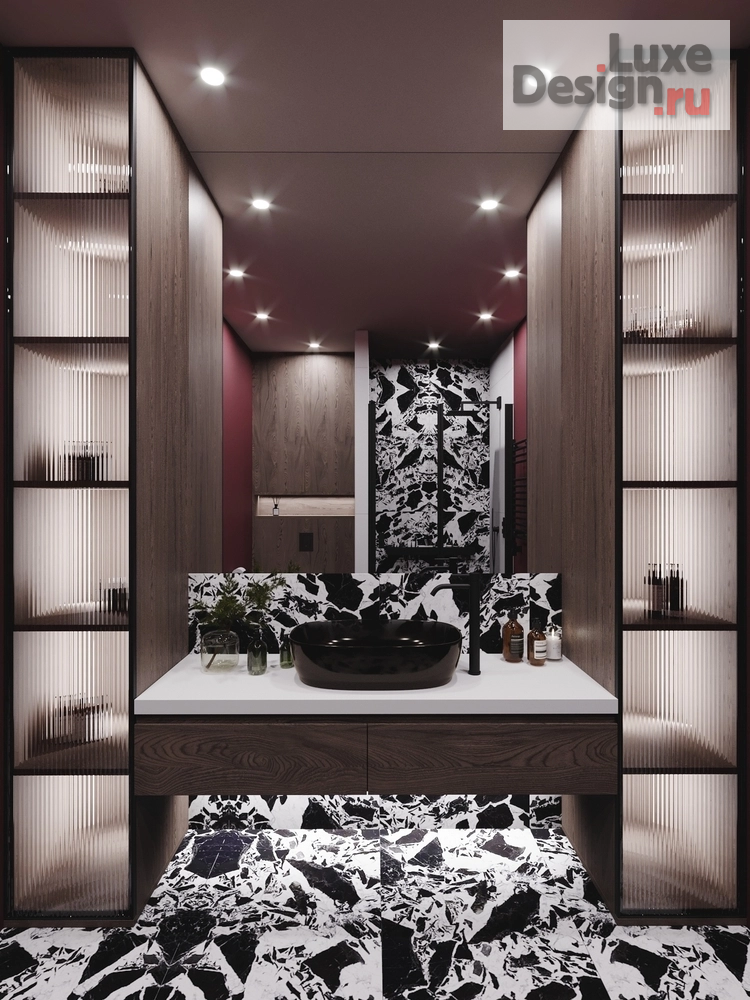 Дизайн интерьера коттеджа "Дизайн-проект коттеджа в поселке Соловей ключ" (фото 47)