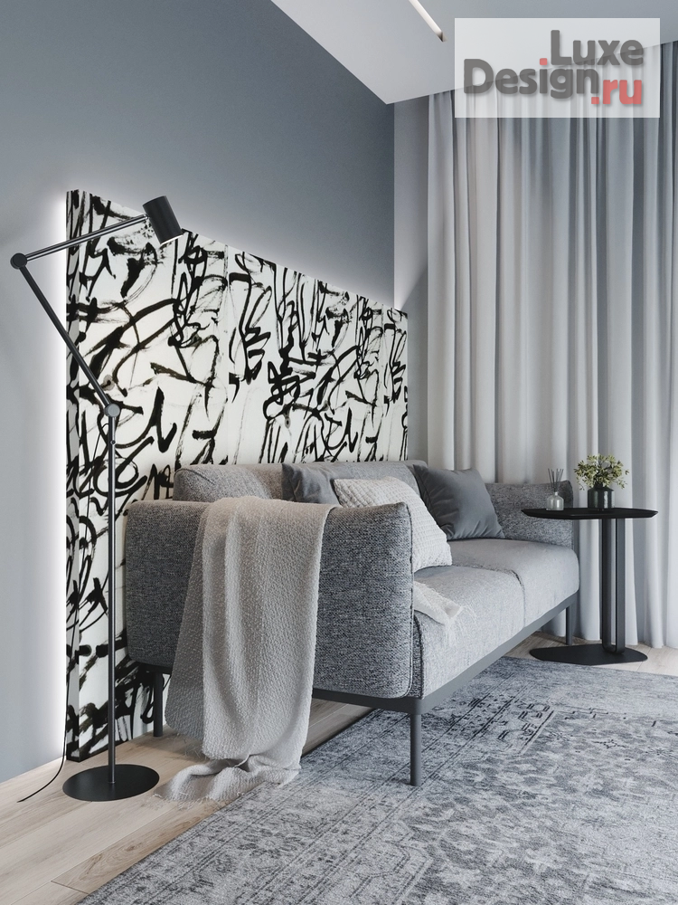 Дизайн интерьера коттеджа "Дизайн-проект коттеджа в поселке Соловей ключ" (фото 32)