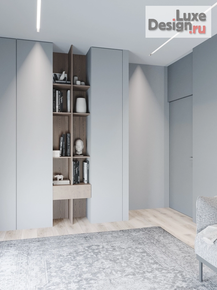 Дизайн интерьера коттеджа "Дизайн-проект коттеджа в поселке Соловей ключ" (фото 34)