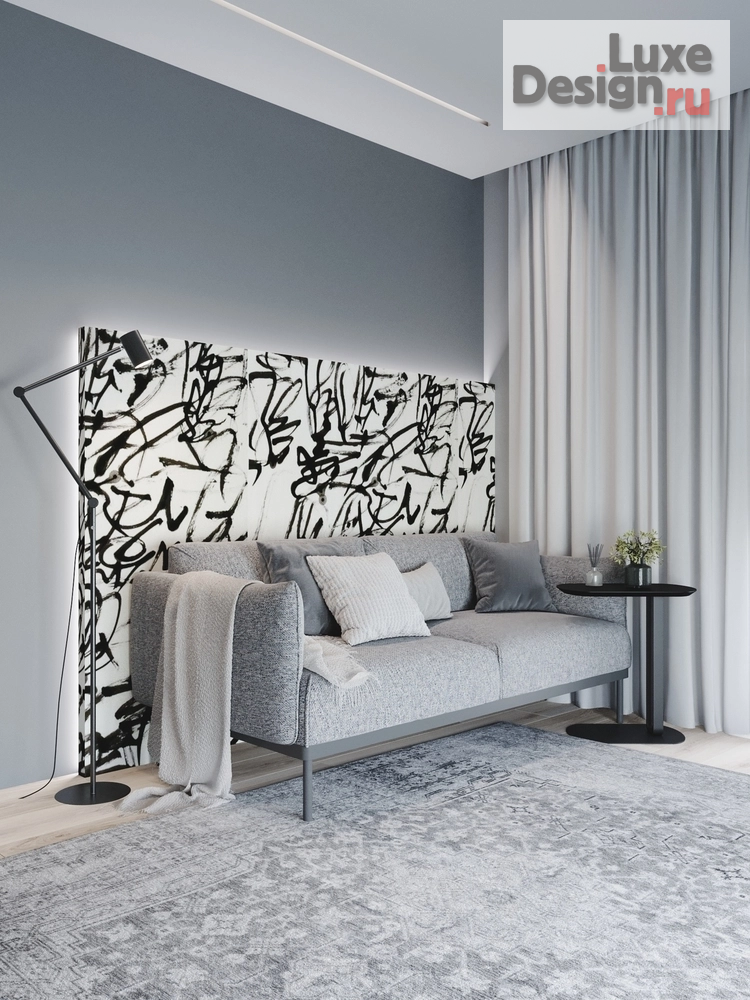 Дизайн интерьера коттеджа "Дизайн-проект коттеджа в поселке Соловей ключ" (фото 36)