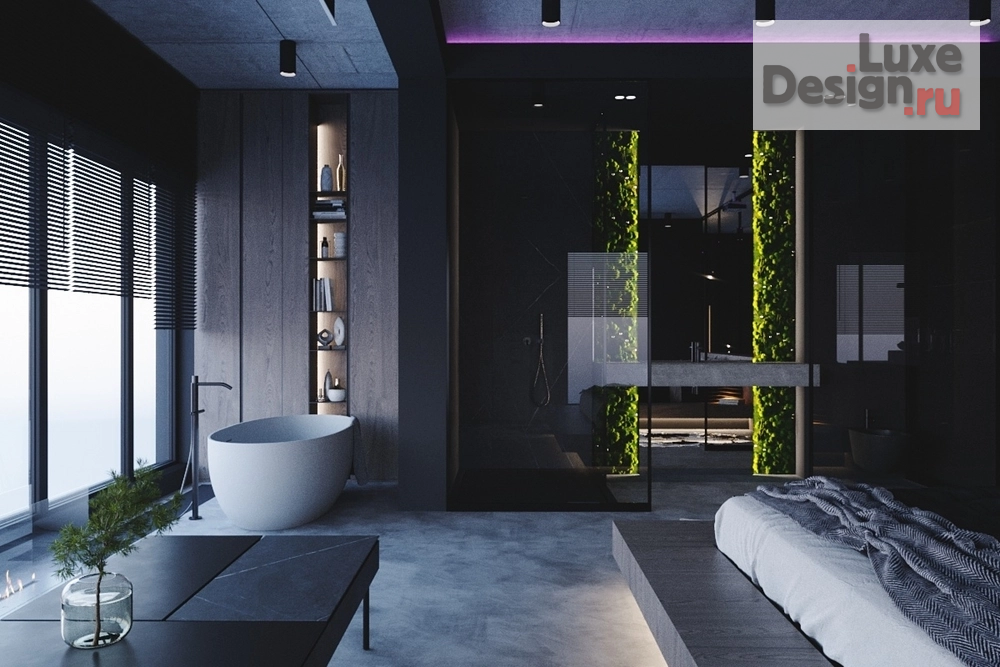 Дизайн интерьера однокомнатной квартиры "Дизайн-проект в ЖК Аквамарин" (фото 1)